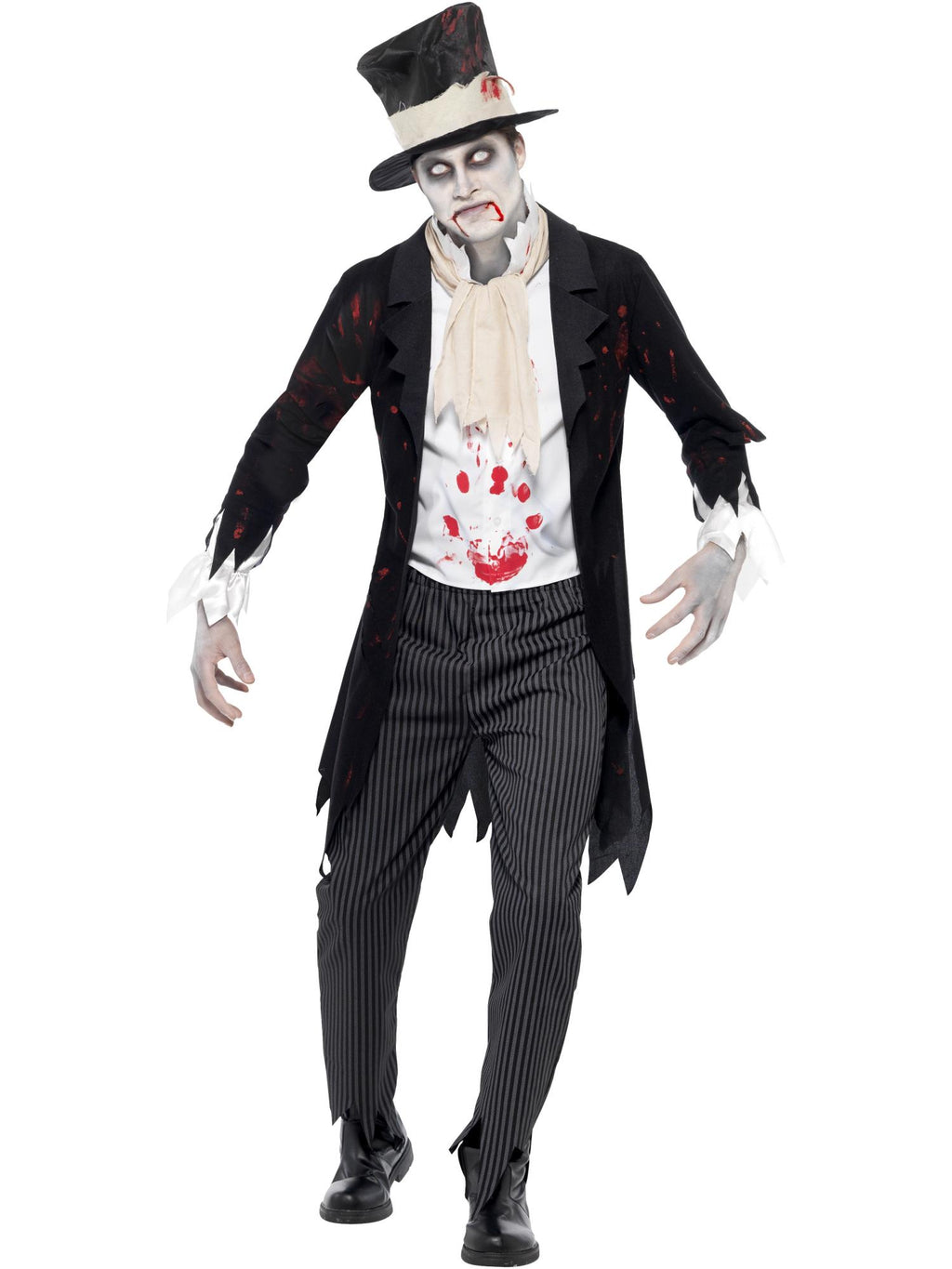 Till Death Do Us Part Zombie Groom Costume, Black 1