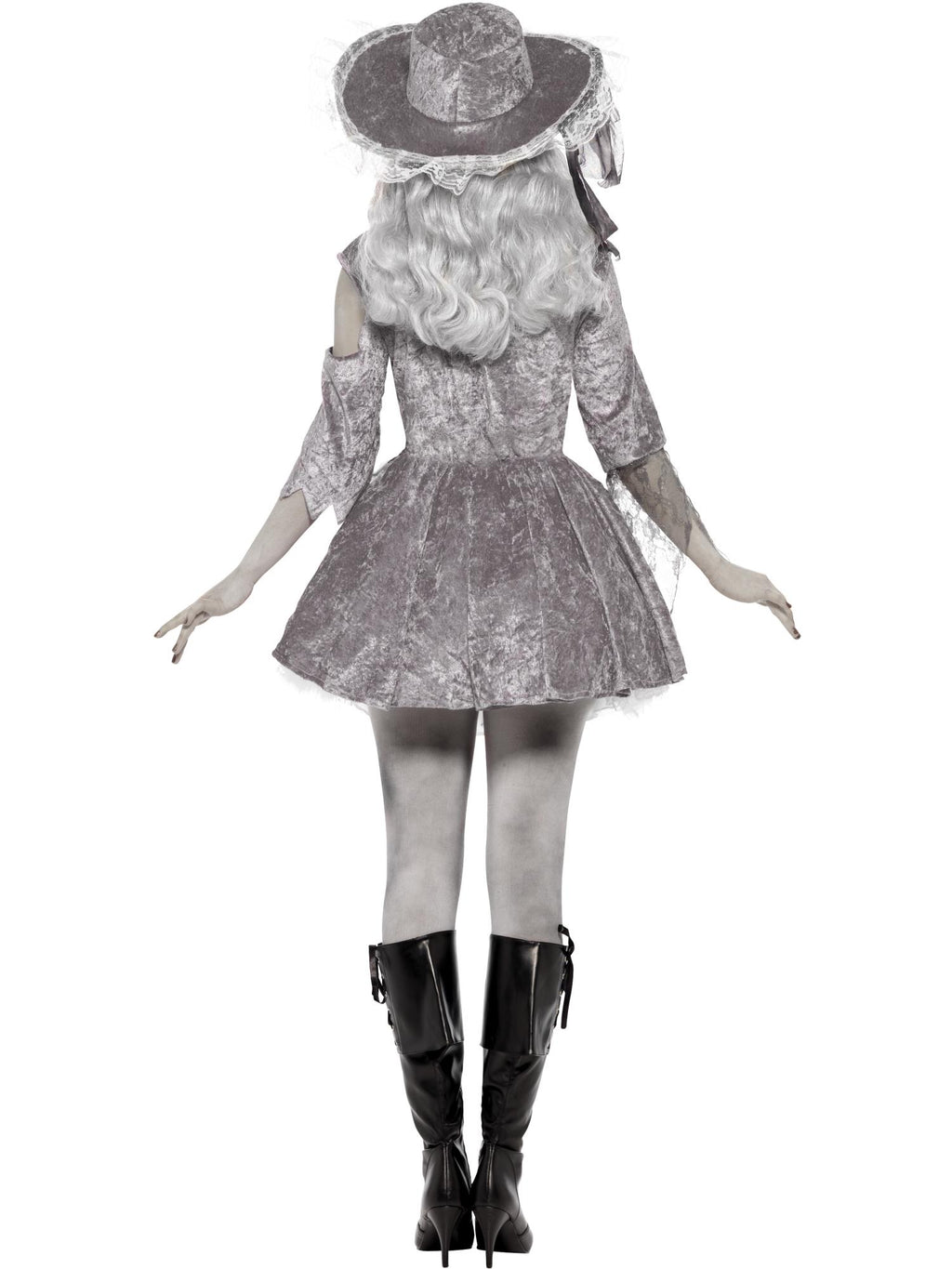 Deluxe Ghost Ship Pirate Treasure Costume, Grey 2