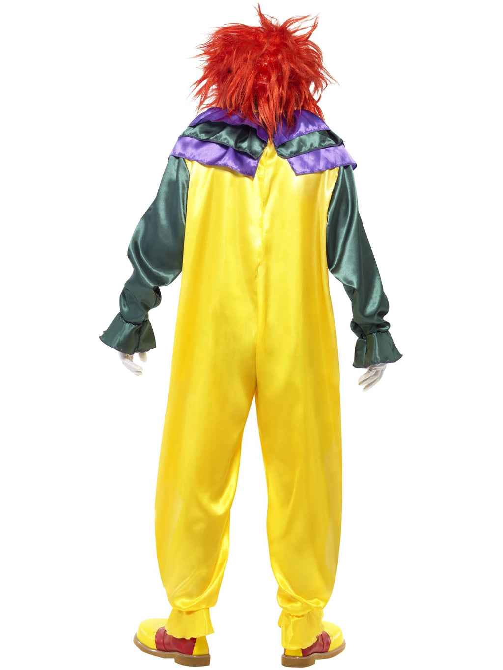 Classic Horror Clown Costume, Multi-Coloured 2