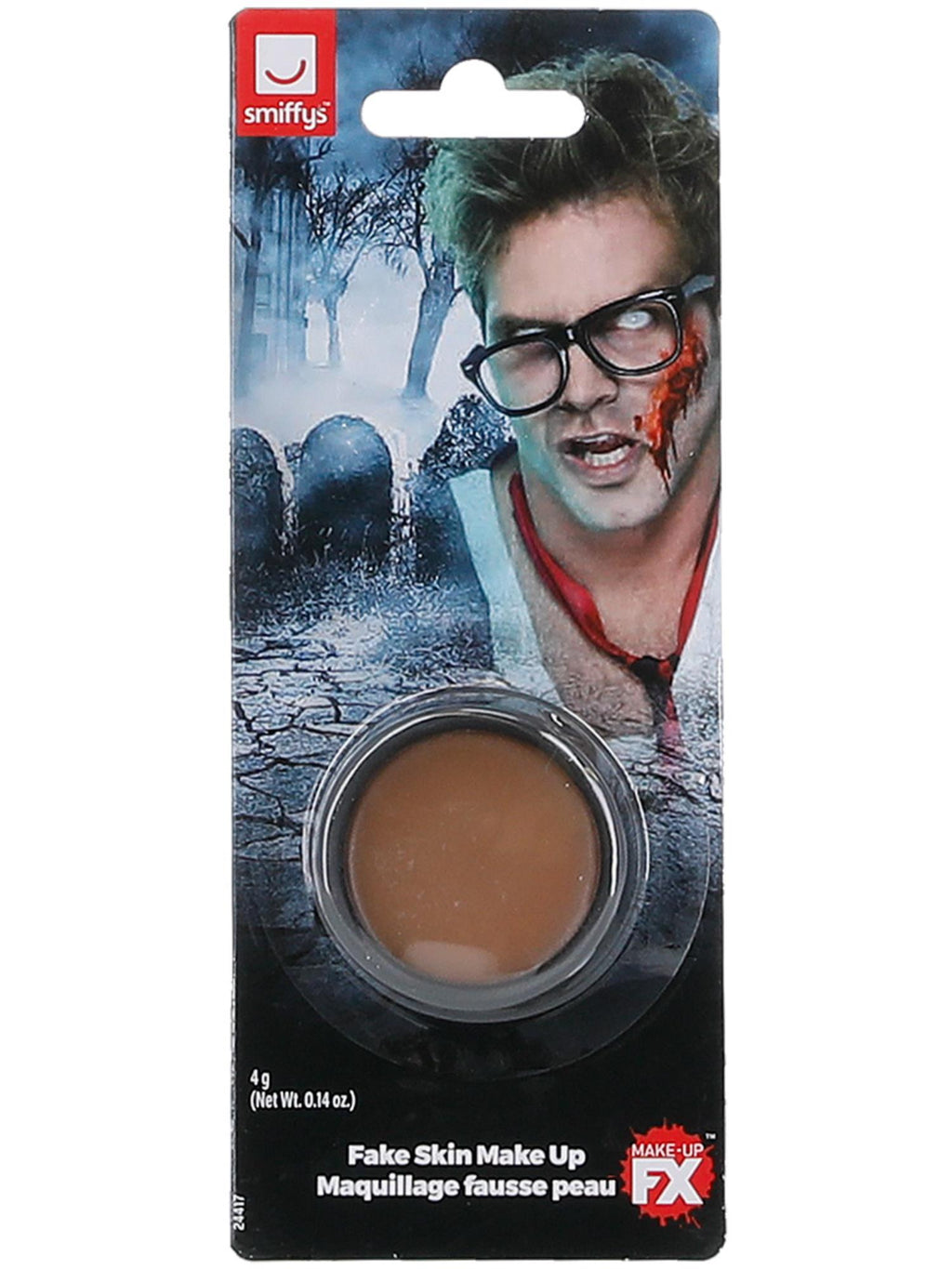 Smiffys Make-Up FX, Fake Skin/Scar Make-Up, 3.8g, 2
