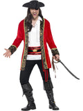 Curves Pirate Captain Costume, Red 1
