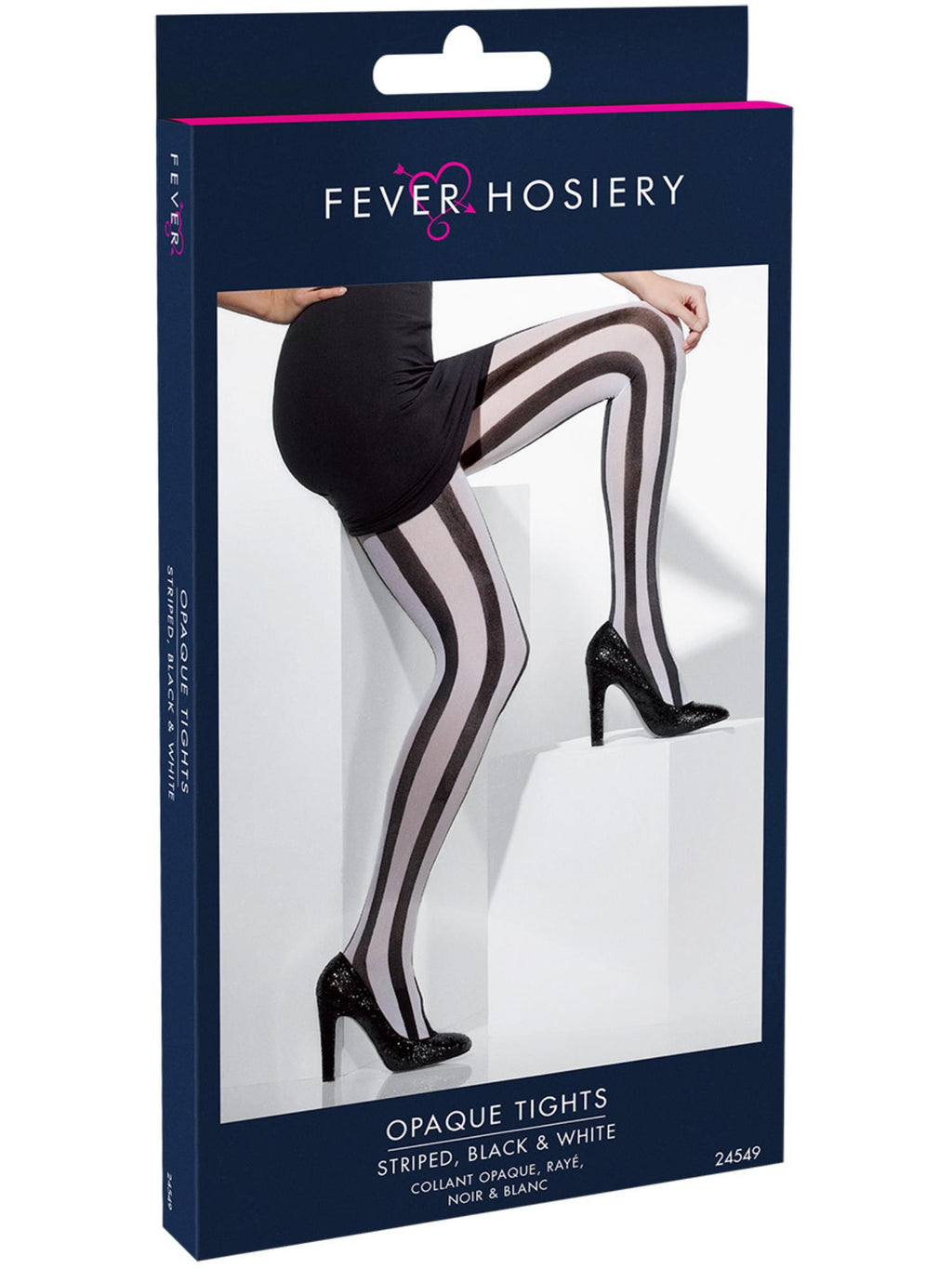 Opaque Tights, Black & White 2