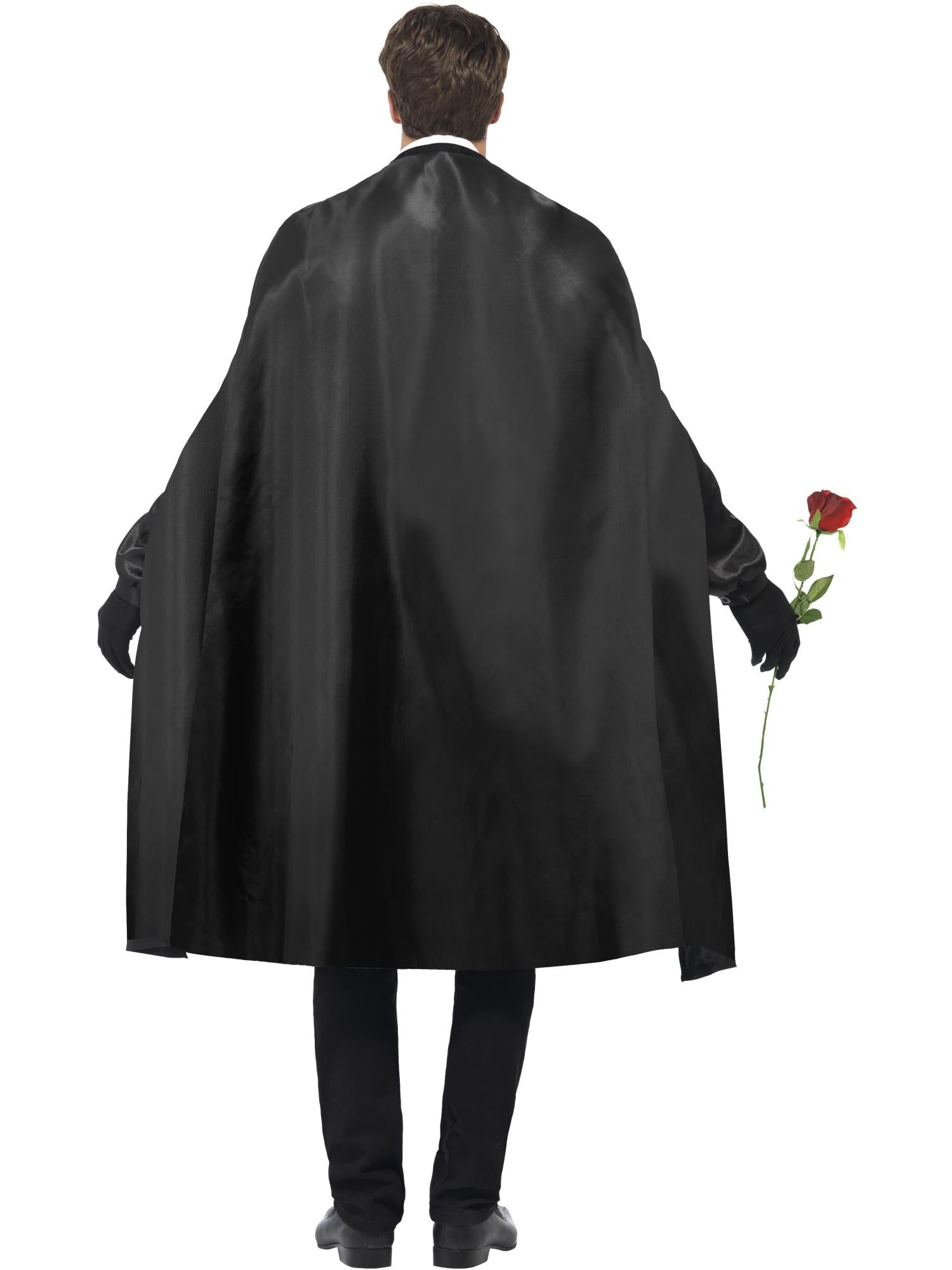 Dark Opera Masquerade Costume, Black 2