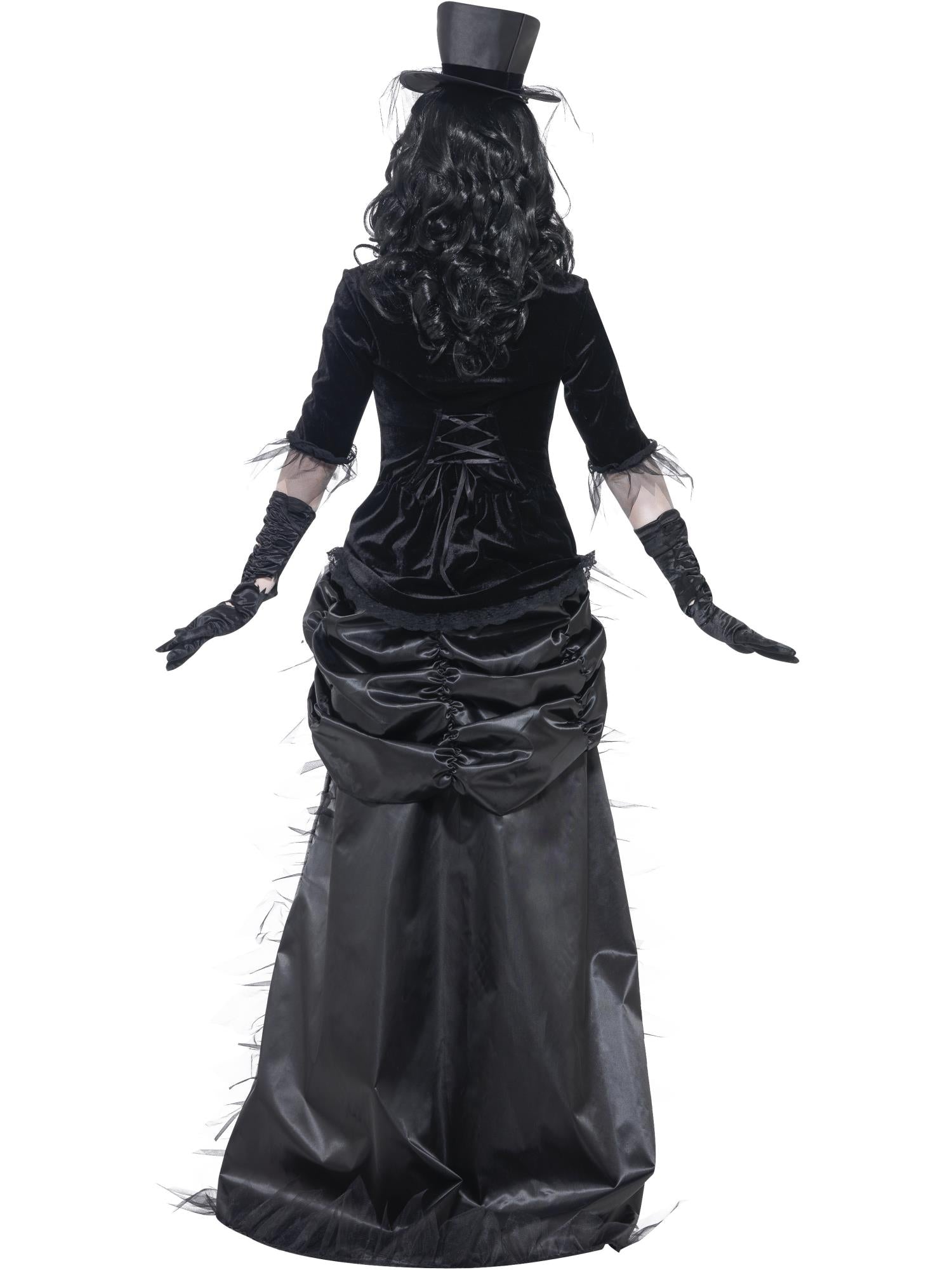 Ghost Town Black Widow Costume, Grey 2