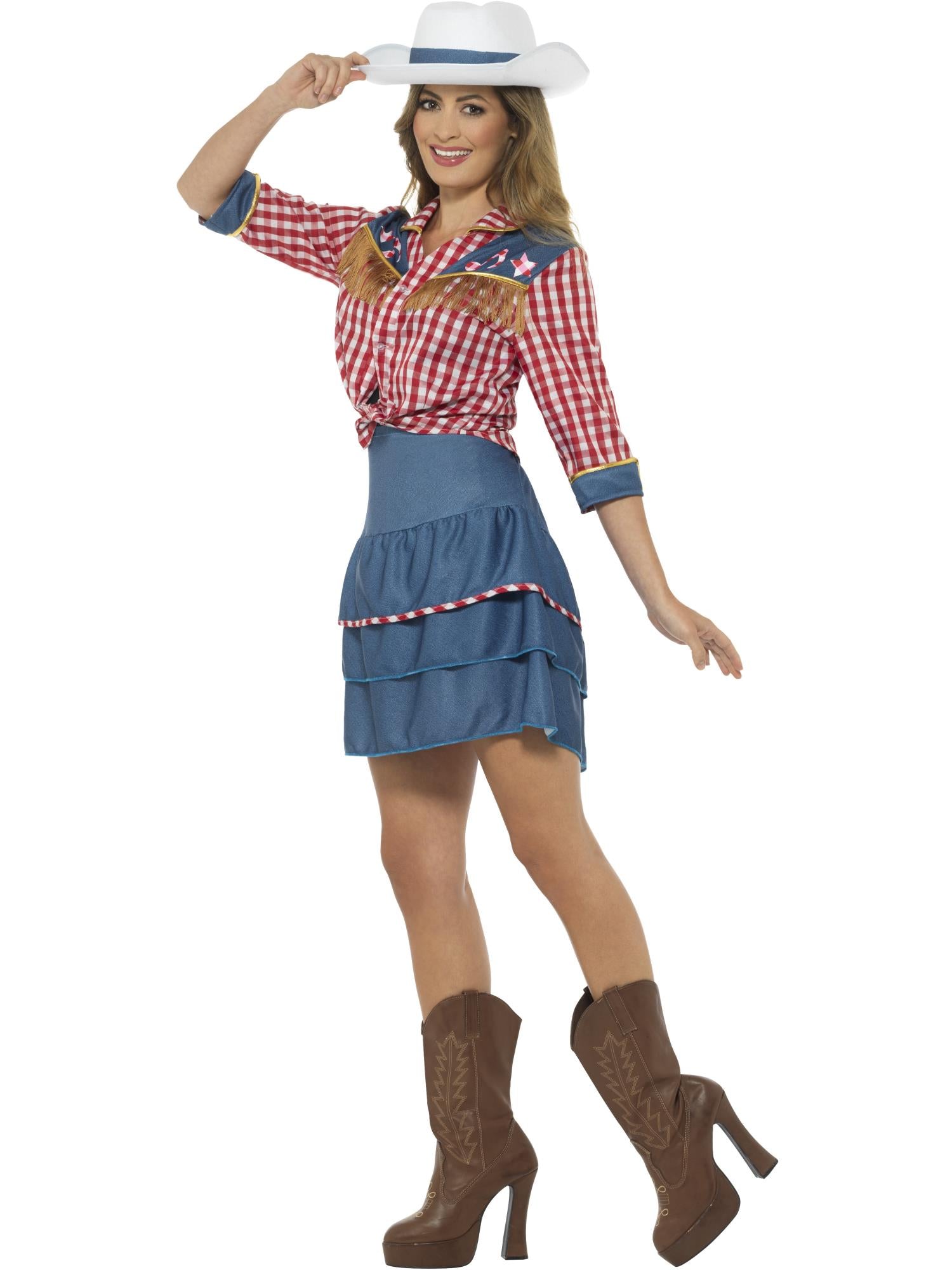 Rodeo Doll Costume, Blue 3