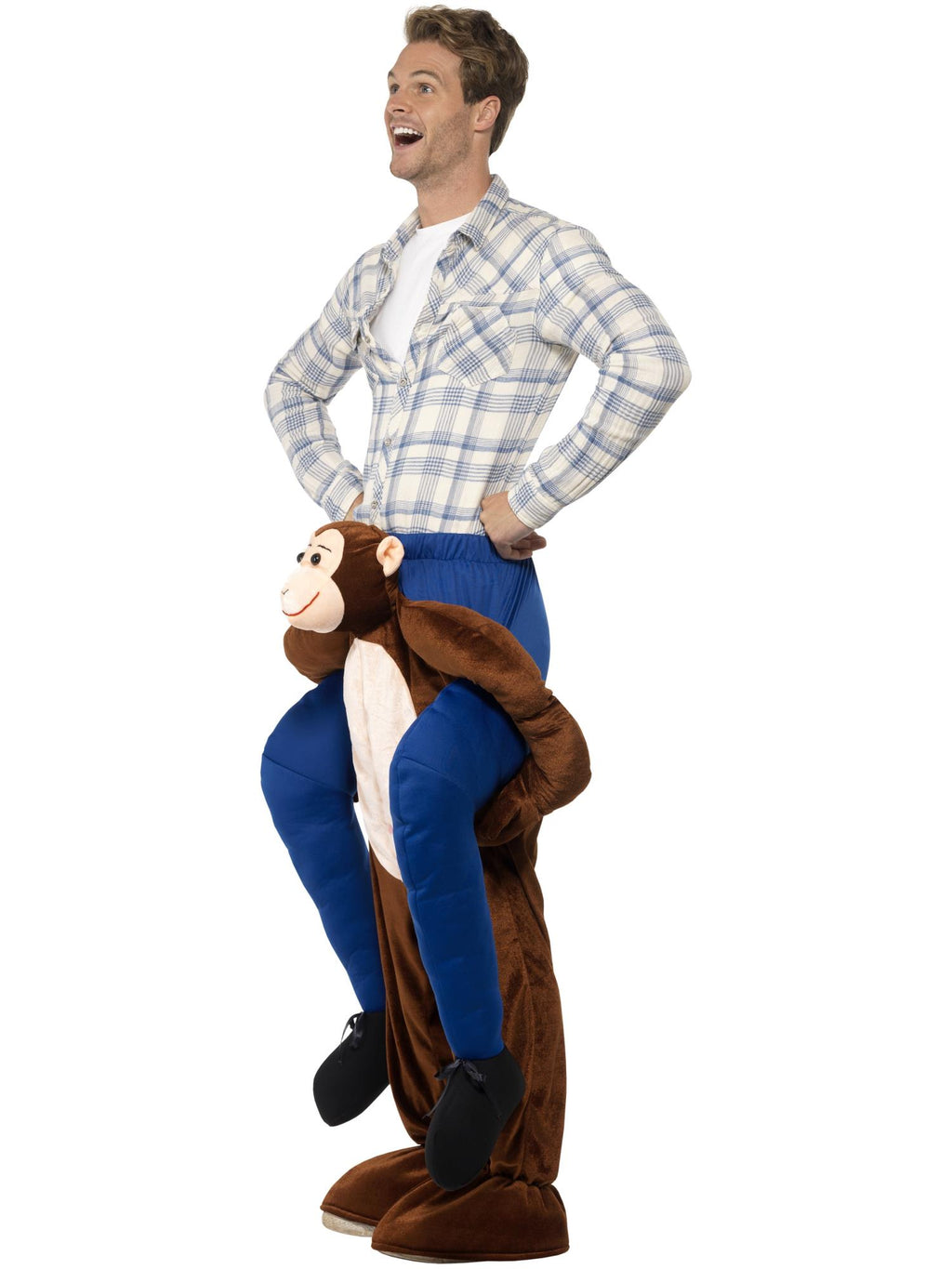 Piggyback Monkey Costume, Brown 3