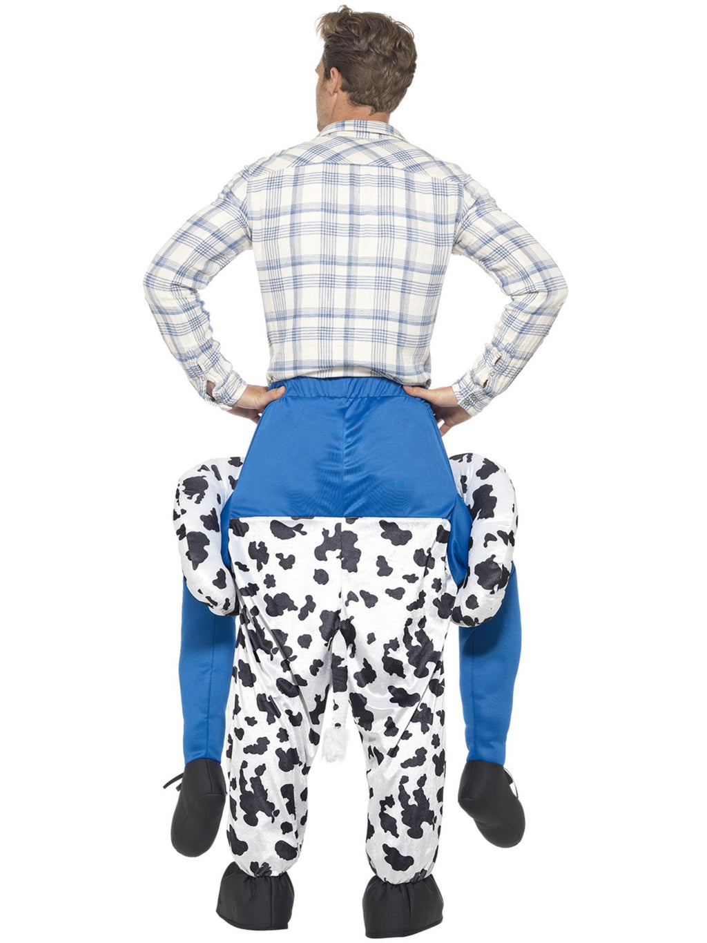 Piggyback Cow Costume, Black 2