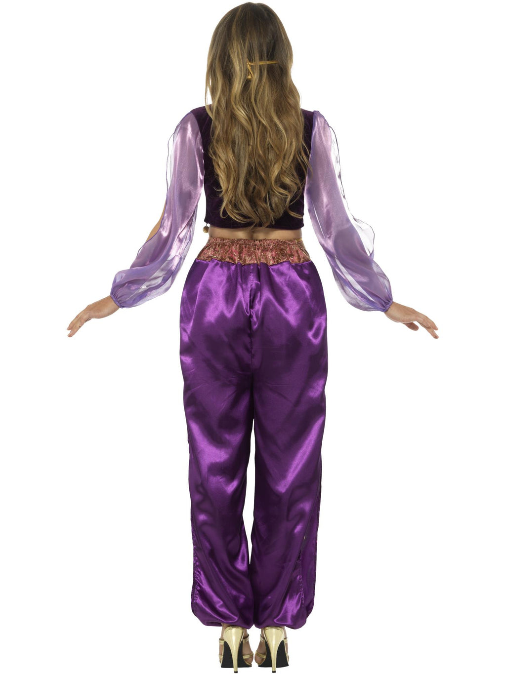 Arabian Princess Costume, Purple 2