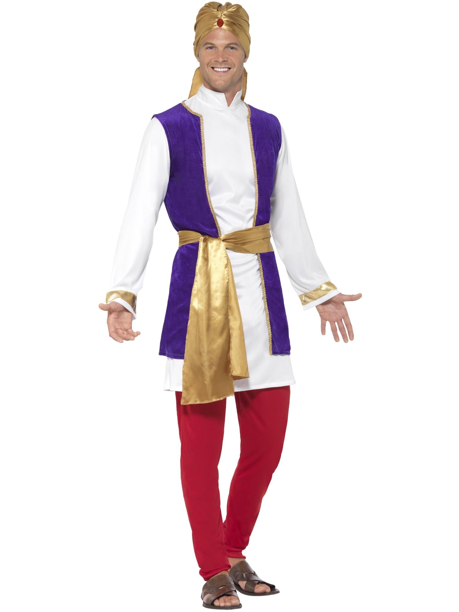 Arabian Prince Costume, Multi-Coloured 1