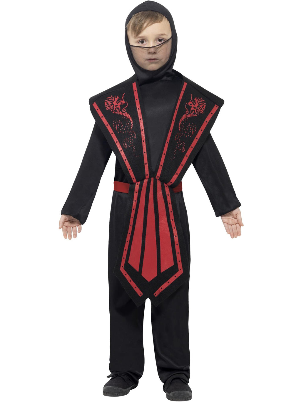 Ninja Costume, Child, Black 1
