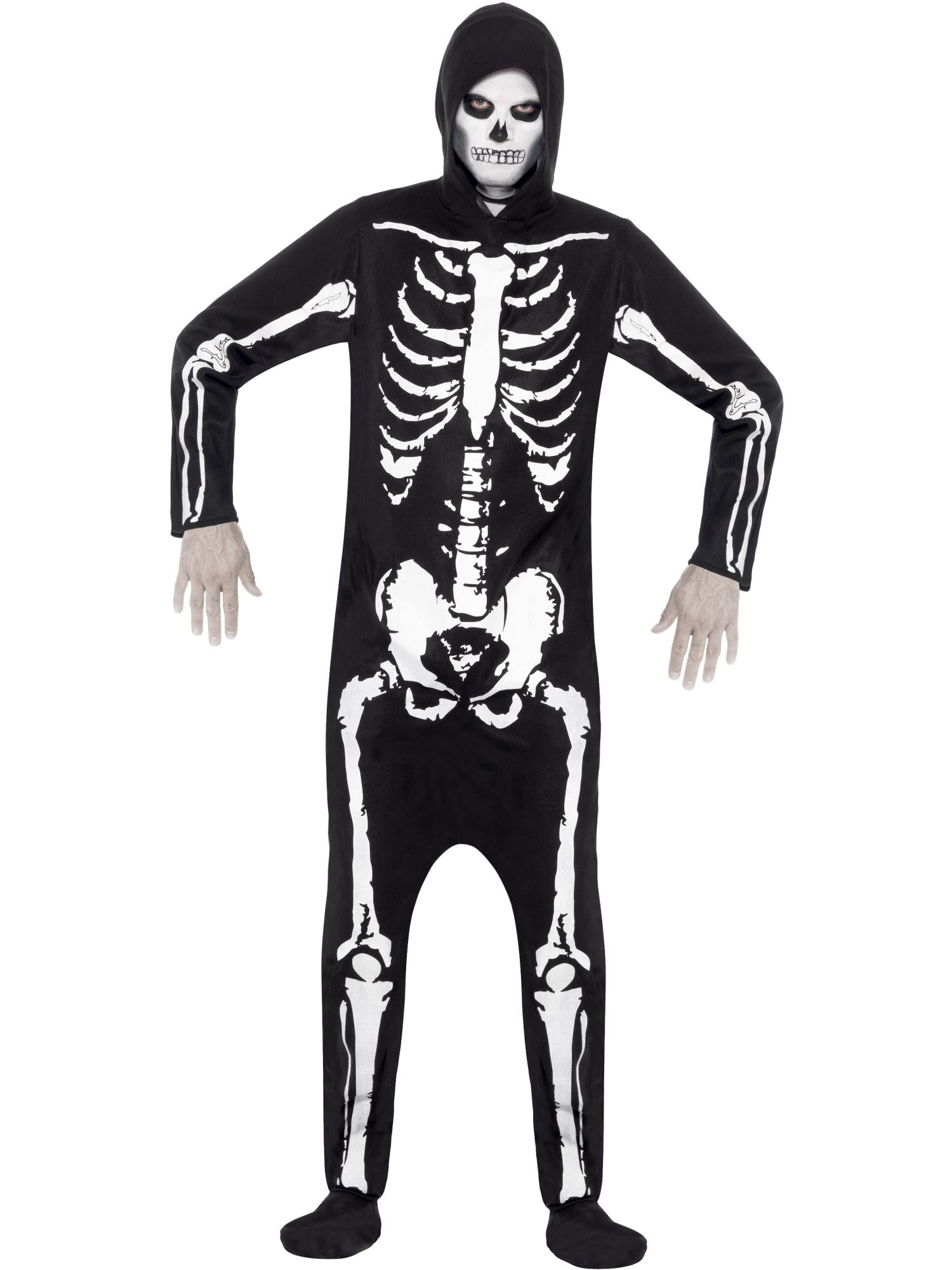 Skeleton Costume, Black 1