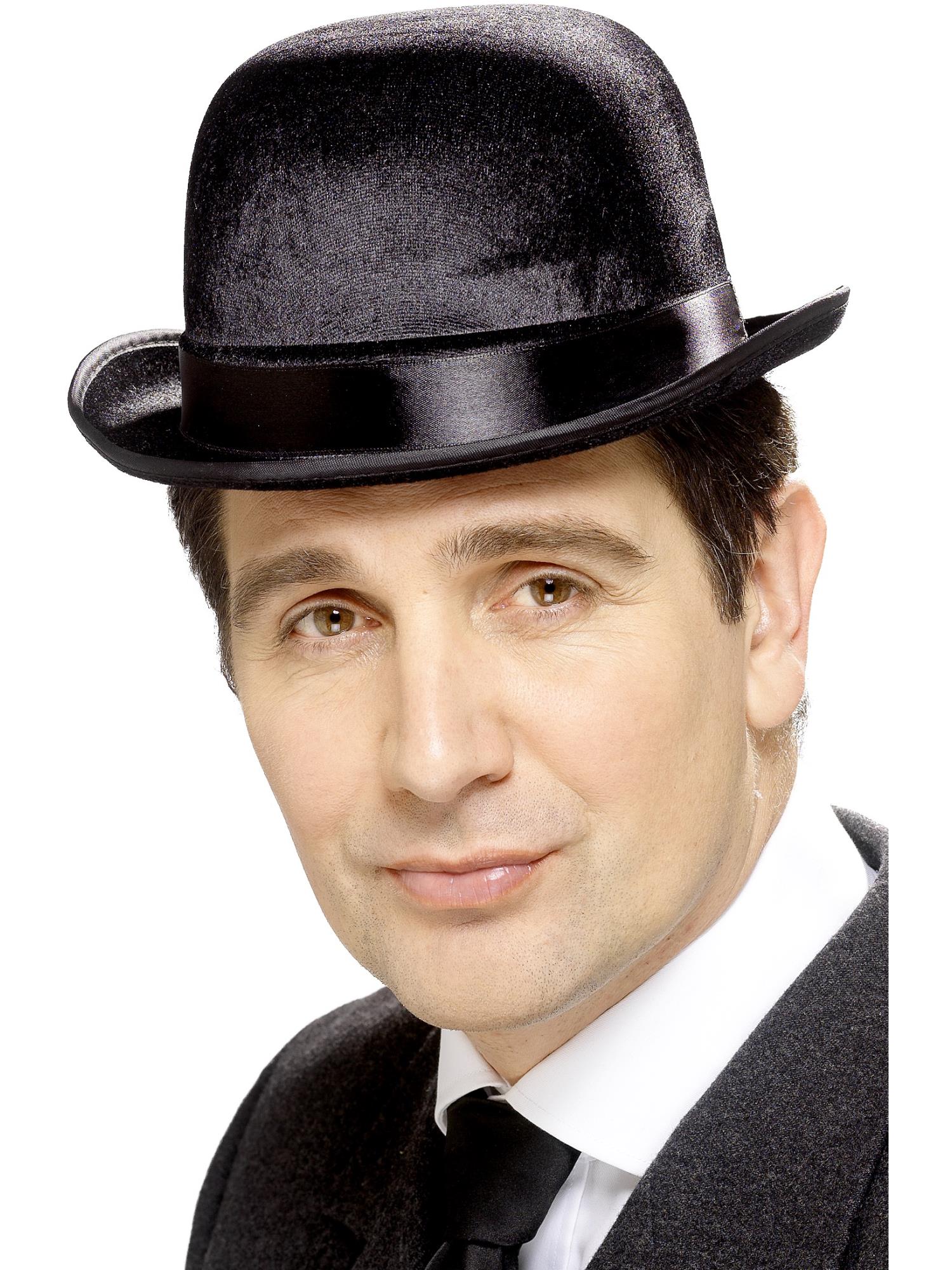Tales of Old England Derby Bowler Hat, Black 1