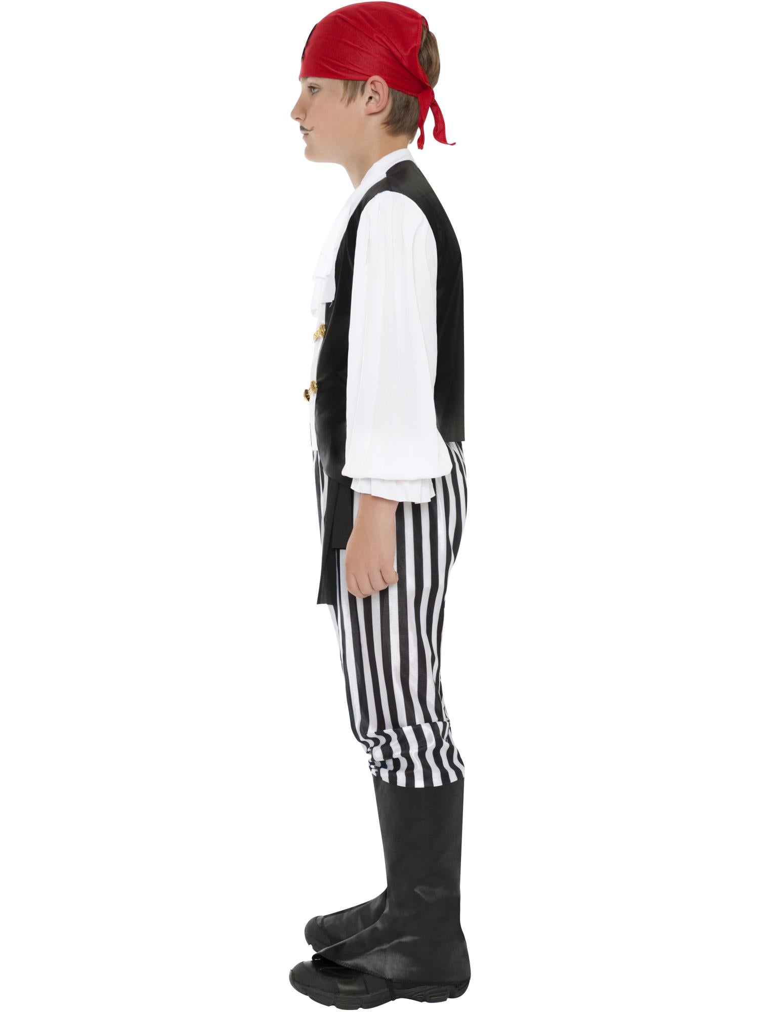 Pirate Costume, Black & White 3