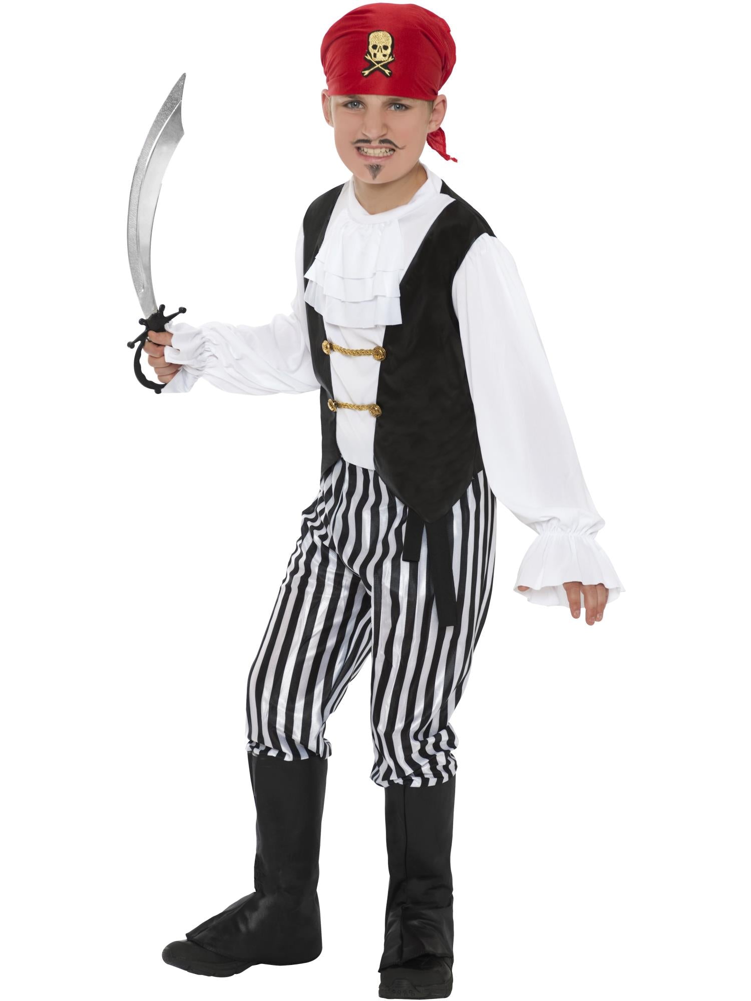 Pirate Costume, Black & White 1
