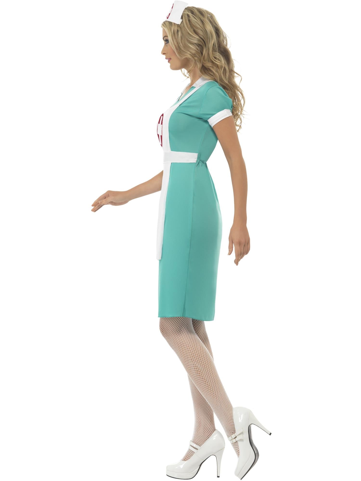 Scrub Nurse Costume, Green 3