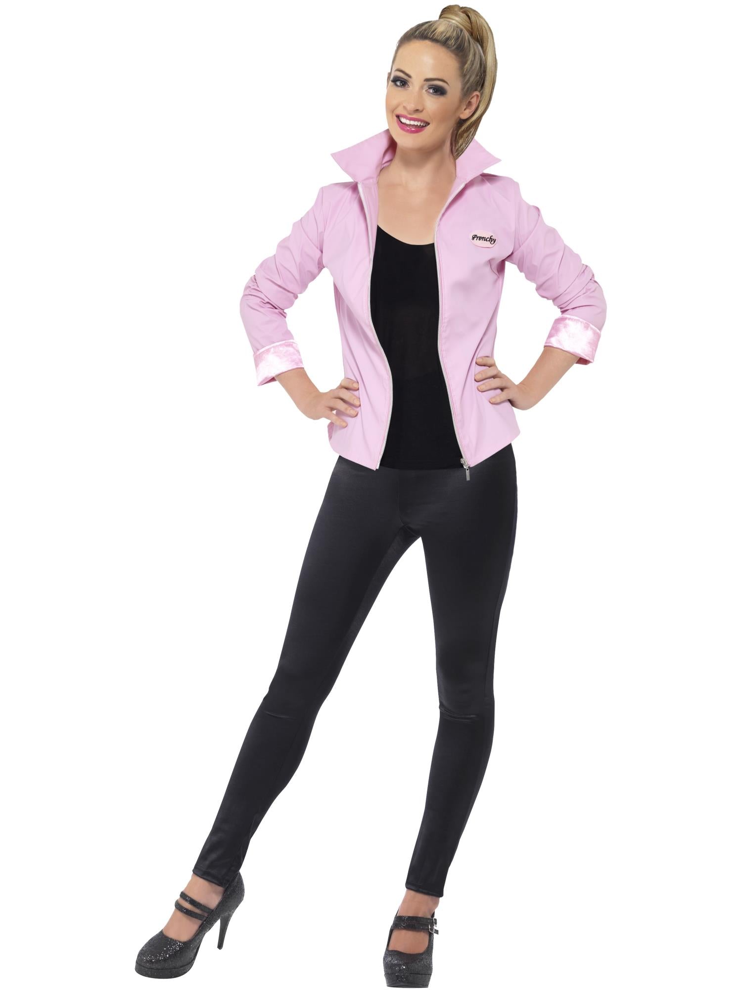 Grease Deluxe Pink Ladies Jacket, Pink 1