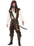 High Seas Pirate Costume, Brown 1
