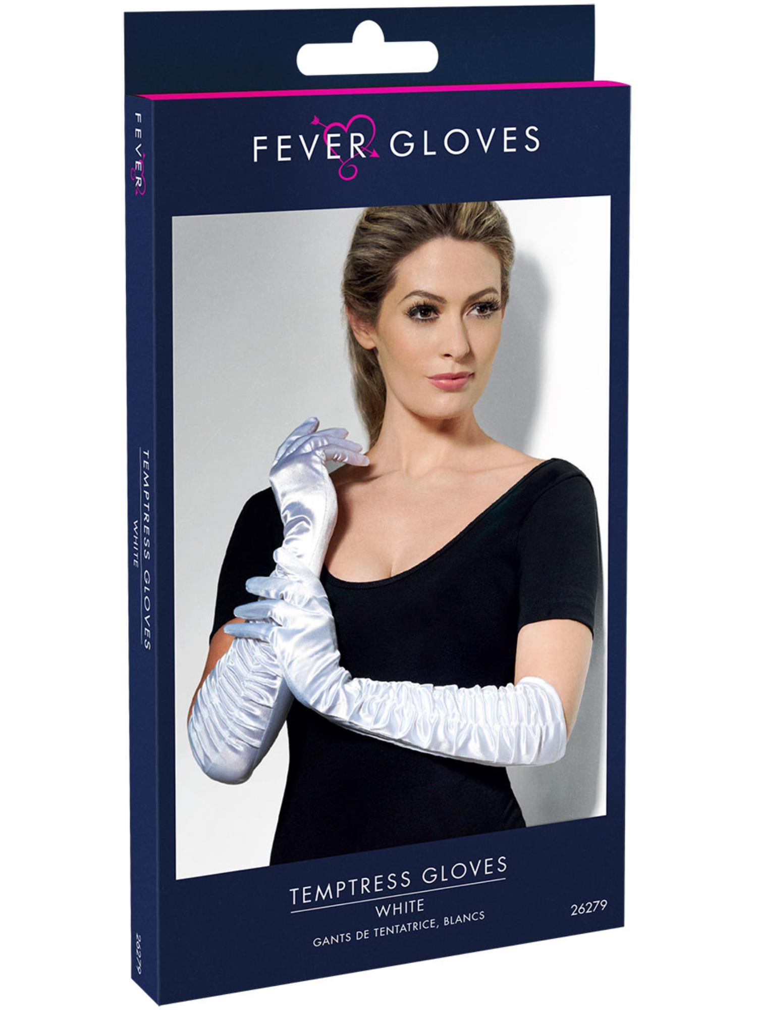 Temptress Gloves, White 2