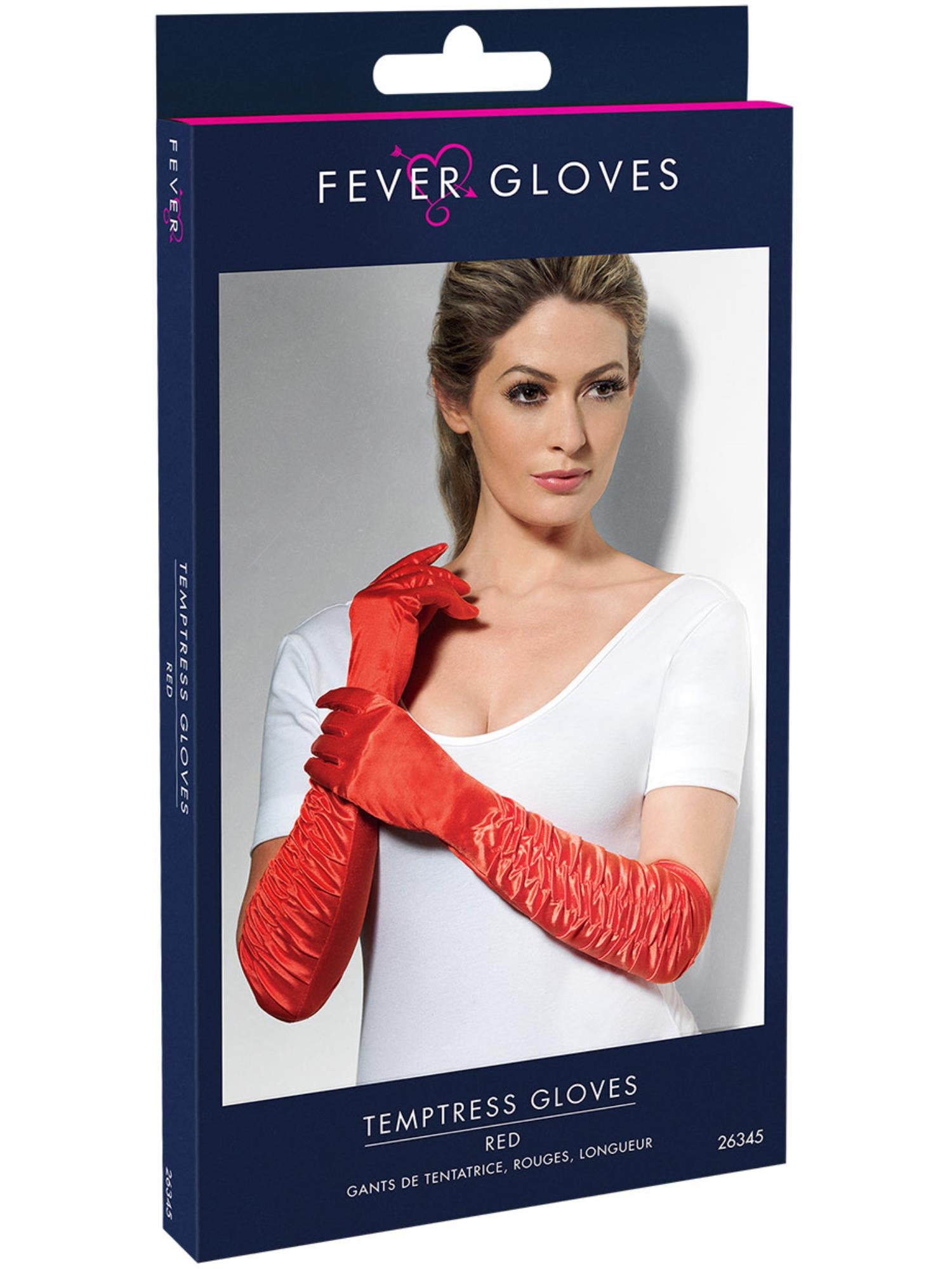Temptress Gloves, Red 2