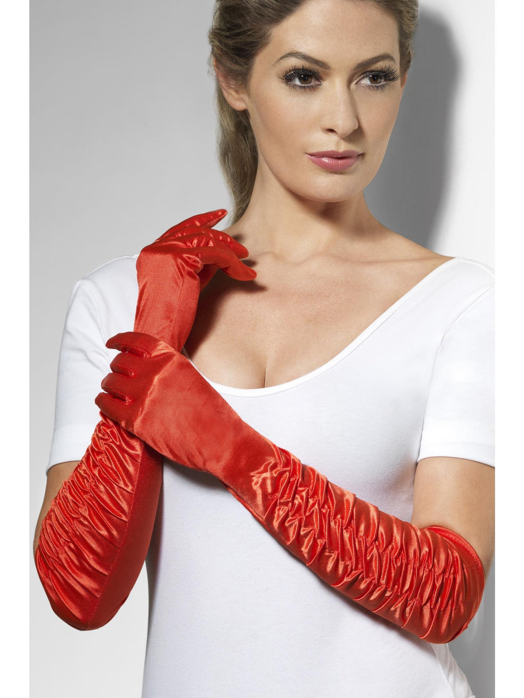 Temptress Gloves, Red 1