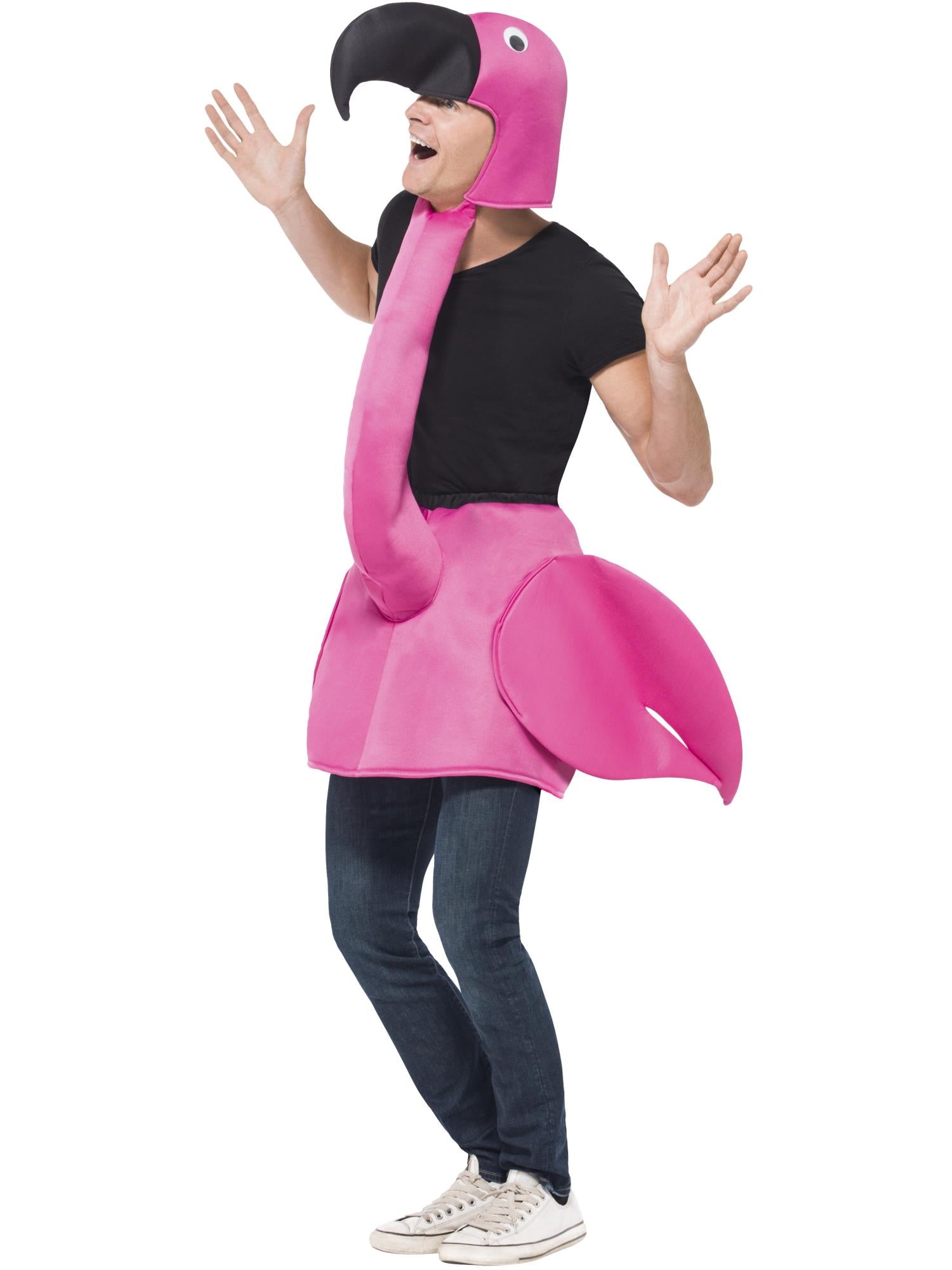 Flamingo Costume, Pink 1