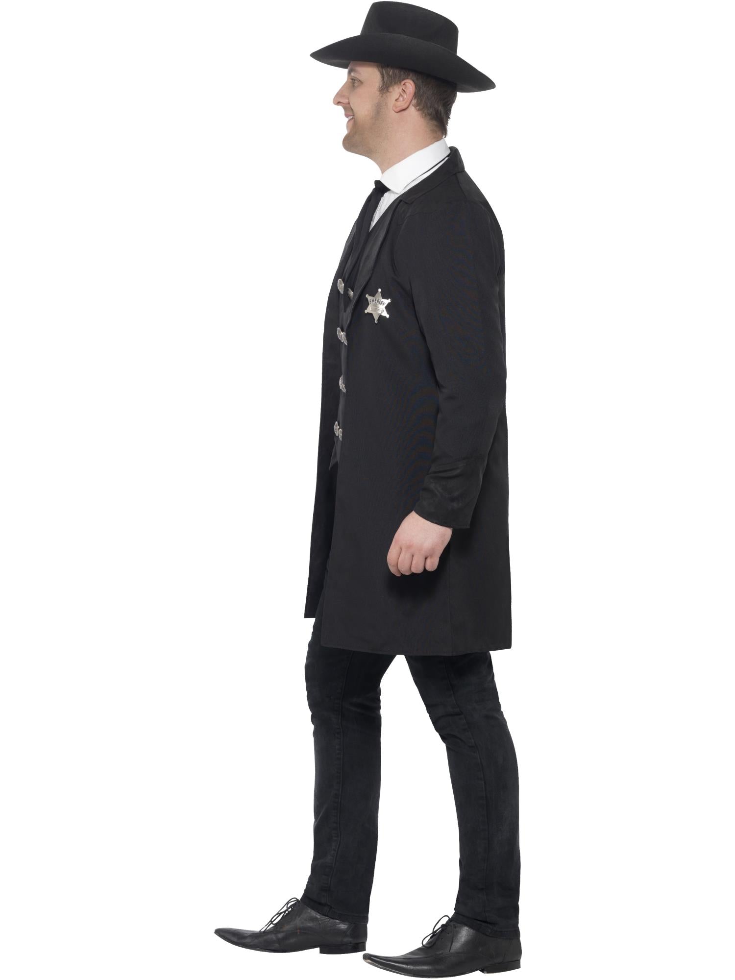 Curves Sheriff Costume, Black 3