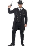 Curves Sheriff Costume, Black 1