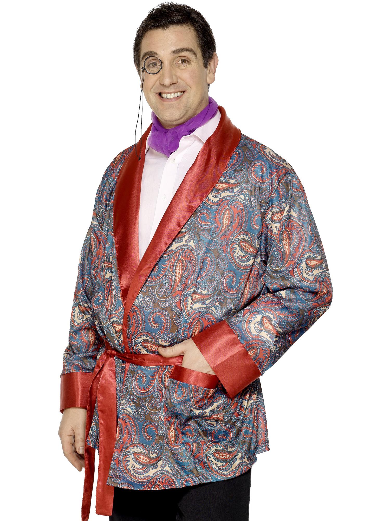Smoking Jacket, Blue 1