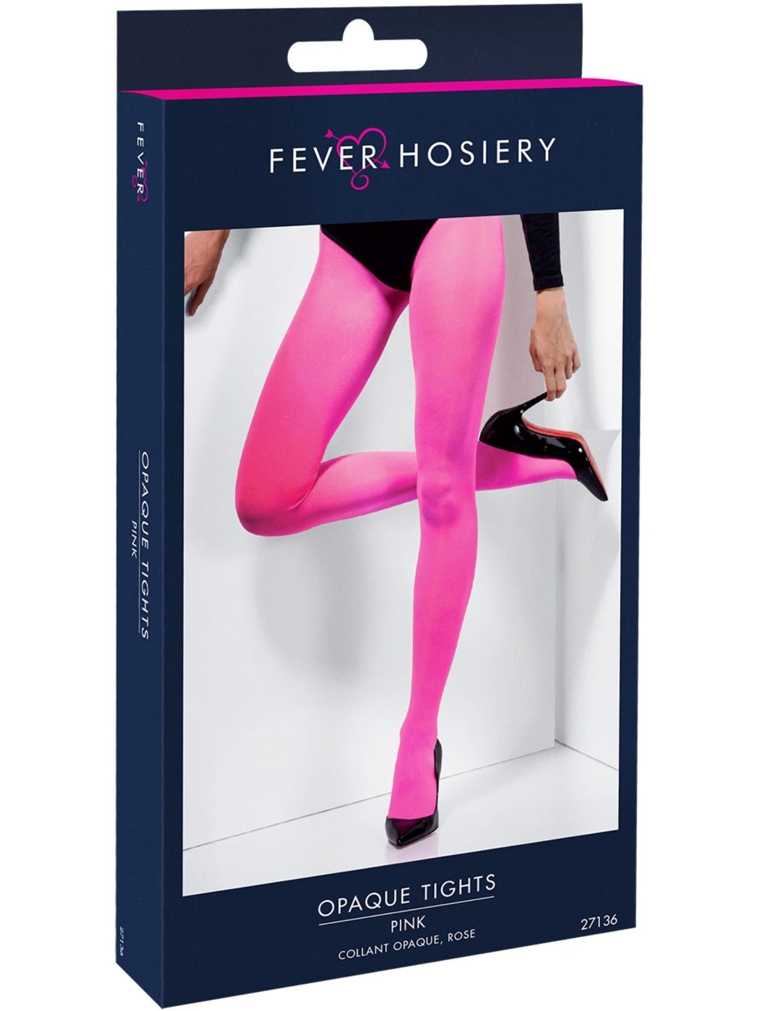 Opaque Tights, Pink 2