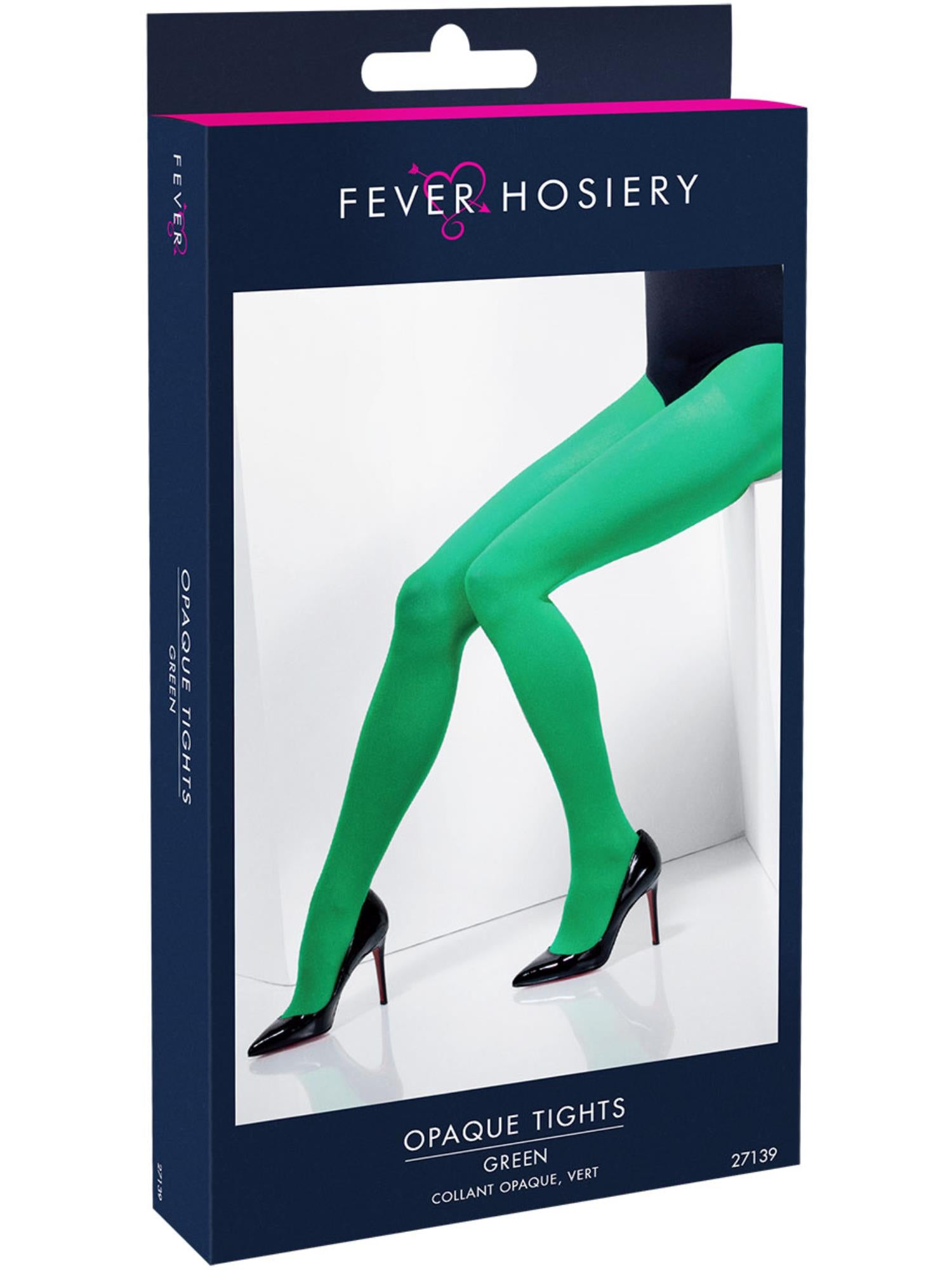 Opaque Tights, Green 2