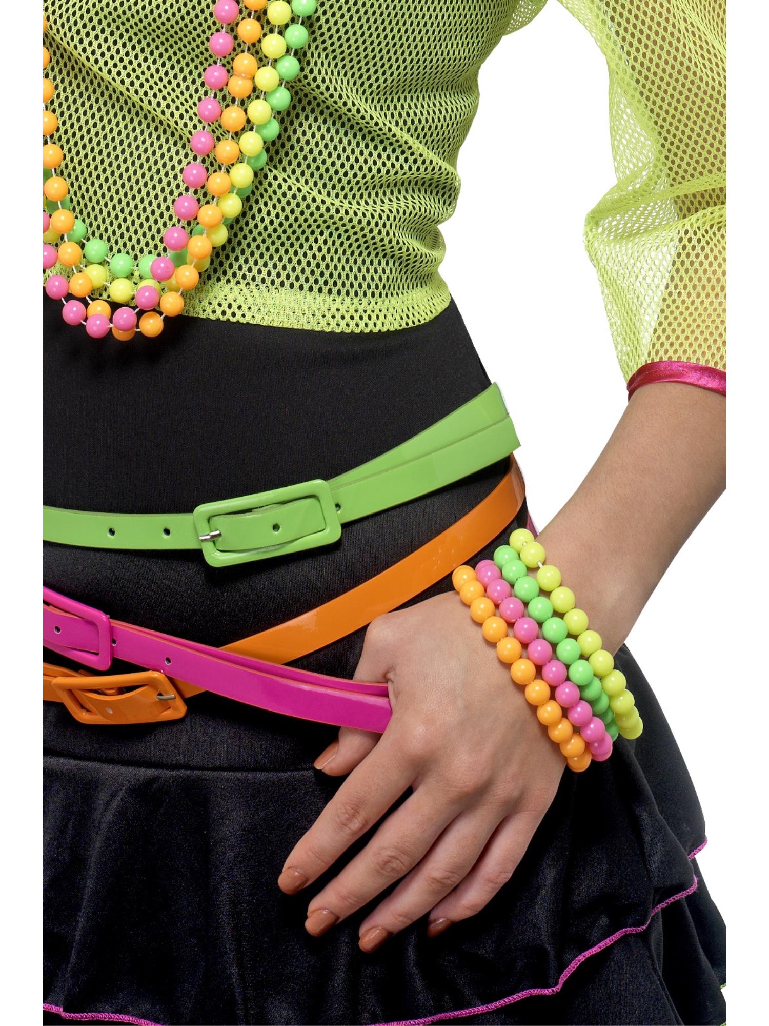 Beaded Bracelets, Neon 1