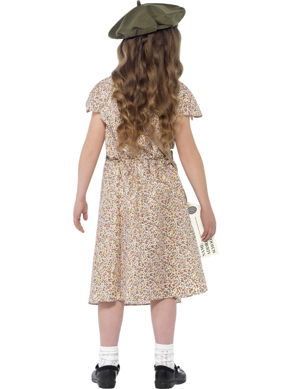 Evacuee Girl Costume, Patterned 2