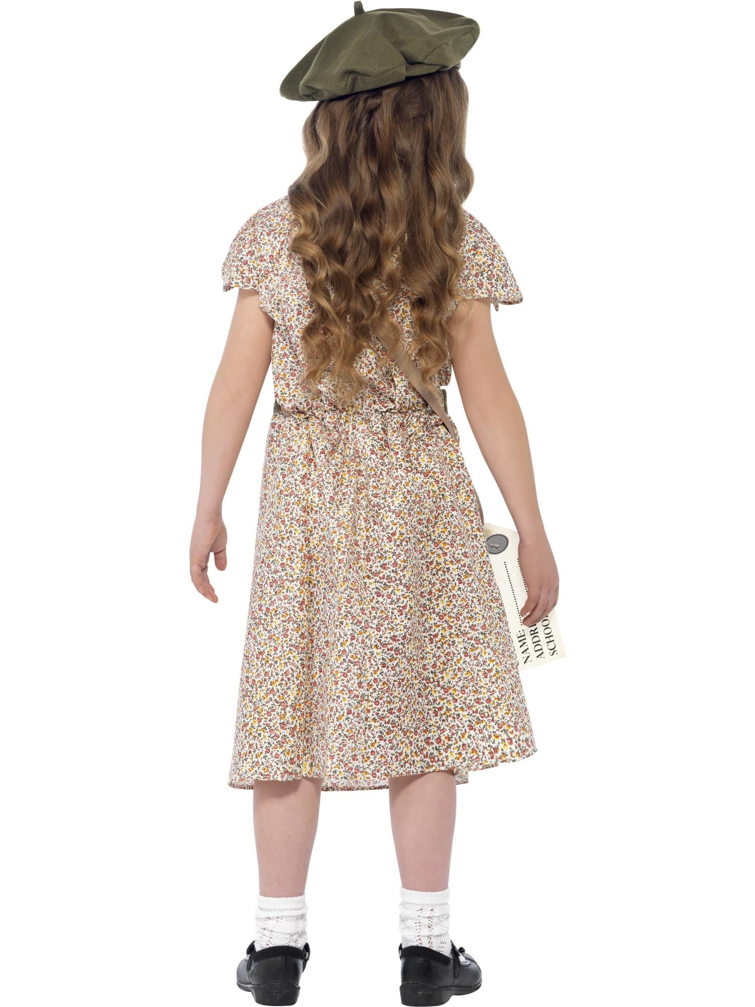 Evacuee Girl Costume, Patterned 2
