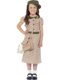 Evacuee Girl Costume, Patterned 1