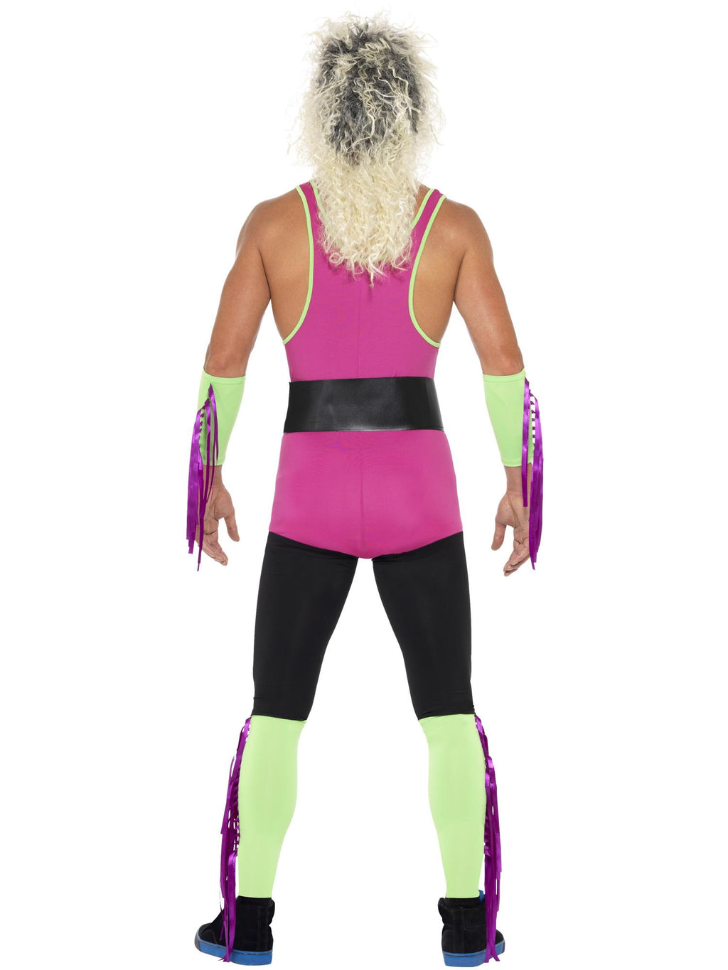Retro Wrestler Costume, Multi-Coloured 2