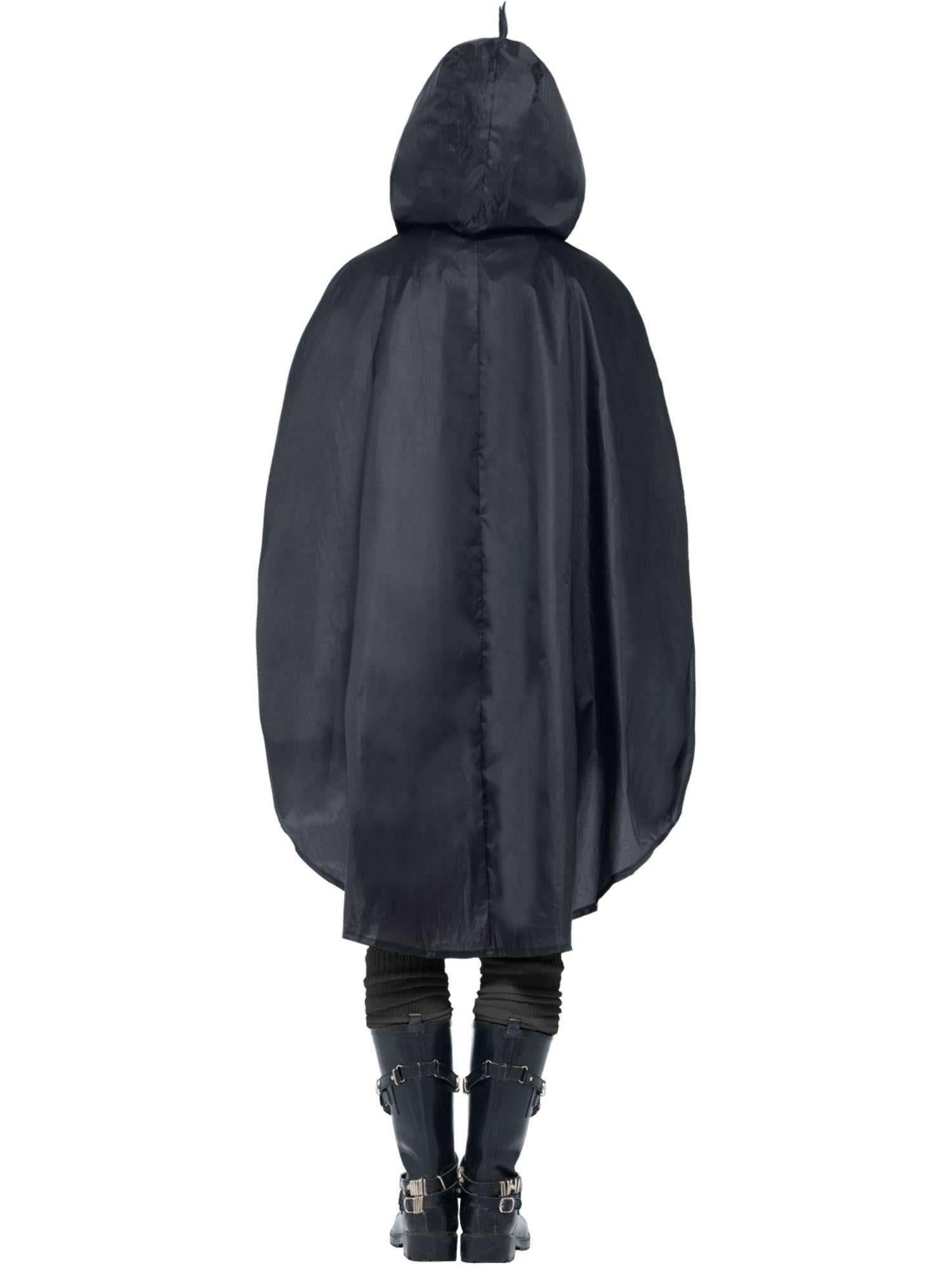 Penguin Party Poncho, Black & White 2