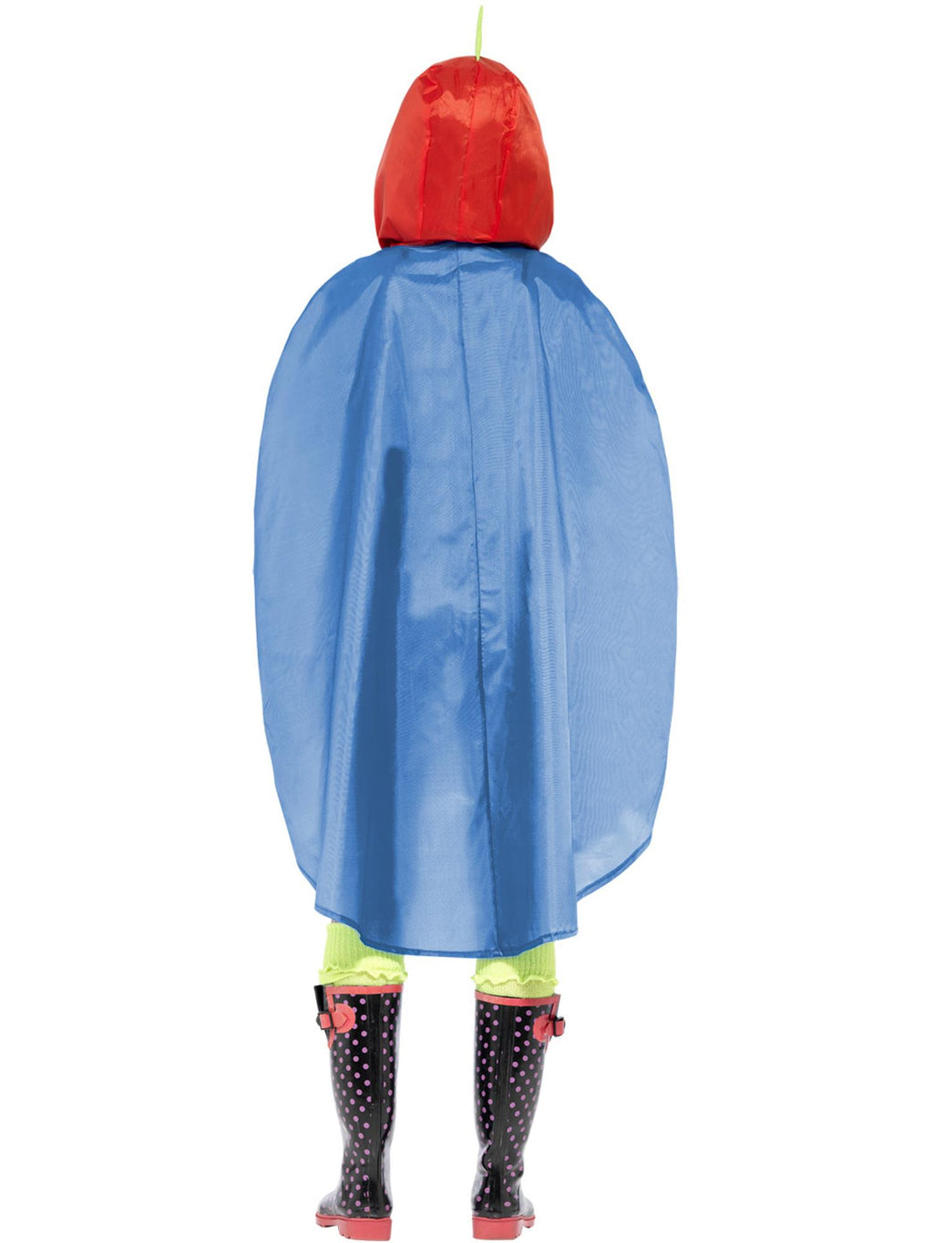 Parrot Party Poncho, Red 2