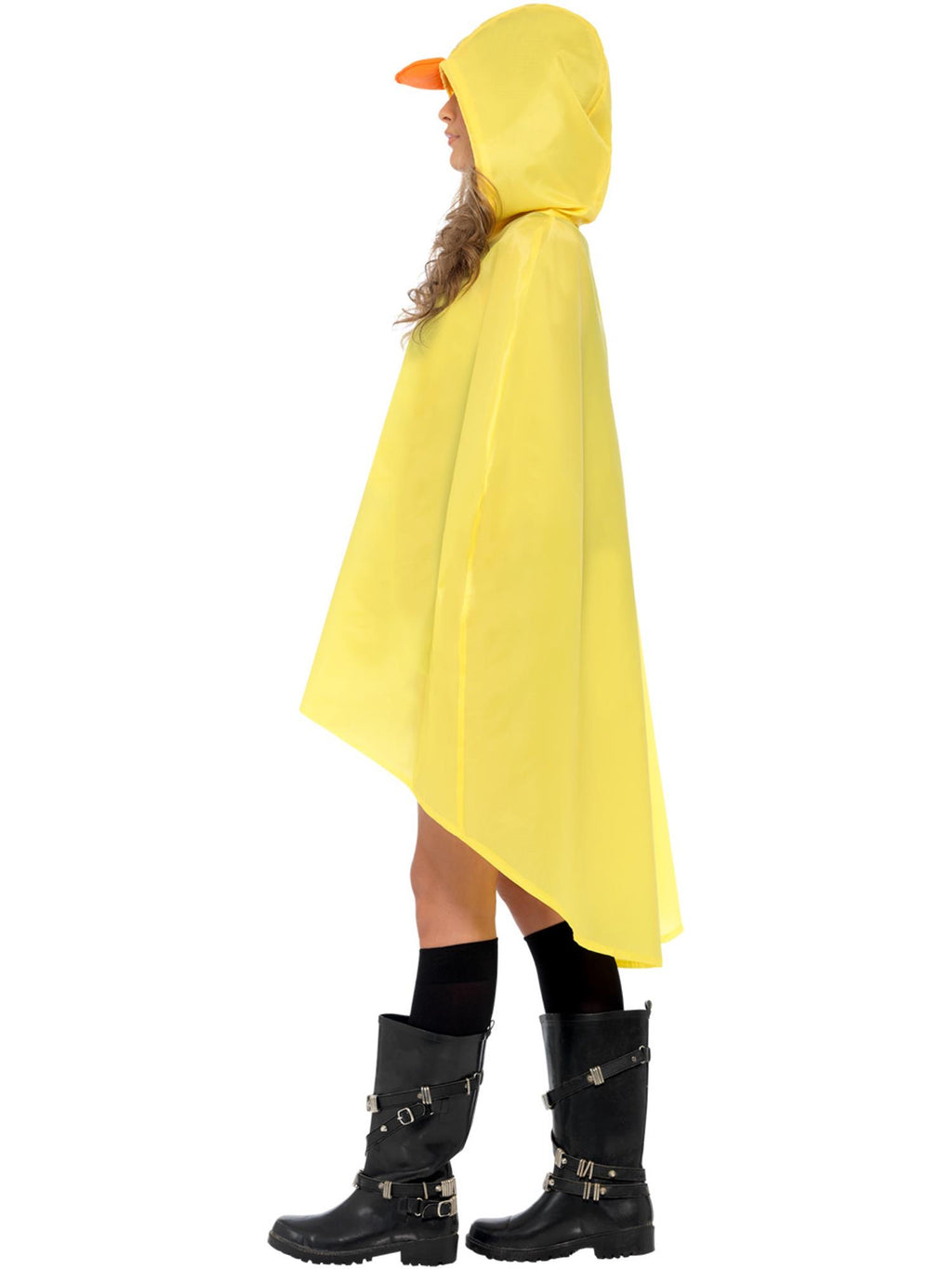 Duck Party Poncho, Yellow 3