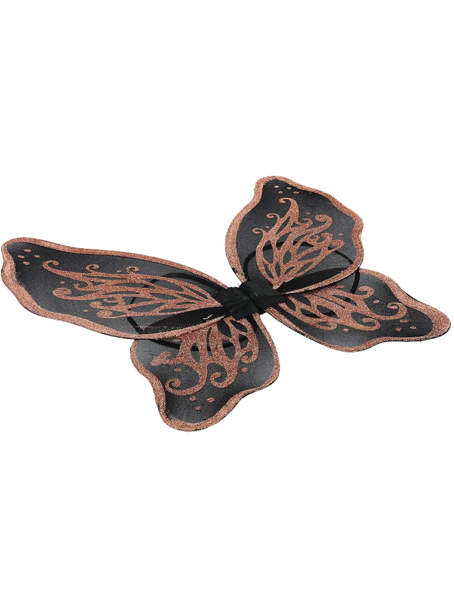 Dark Botanicals Butterfly Wings, 43cm/17in, Gold, 3