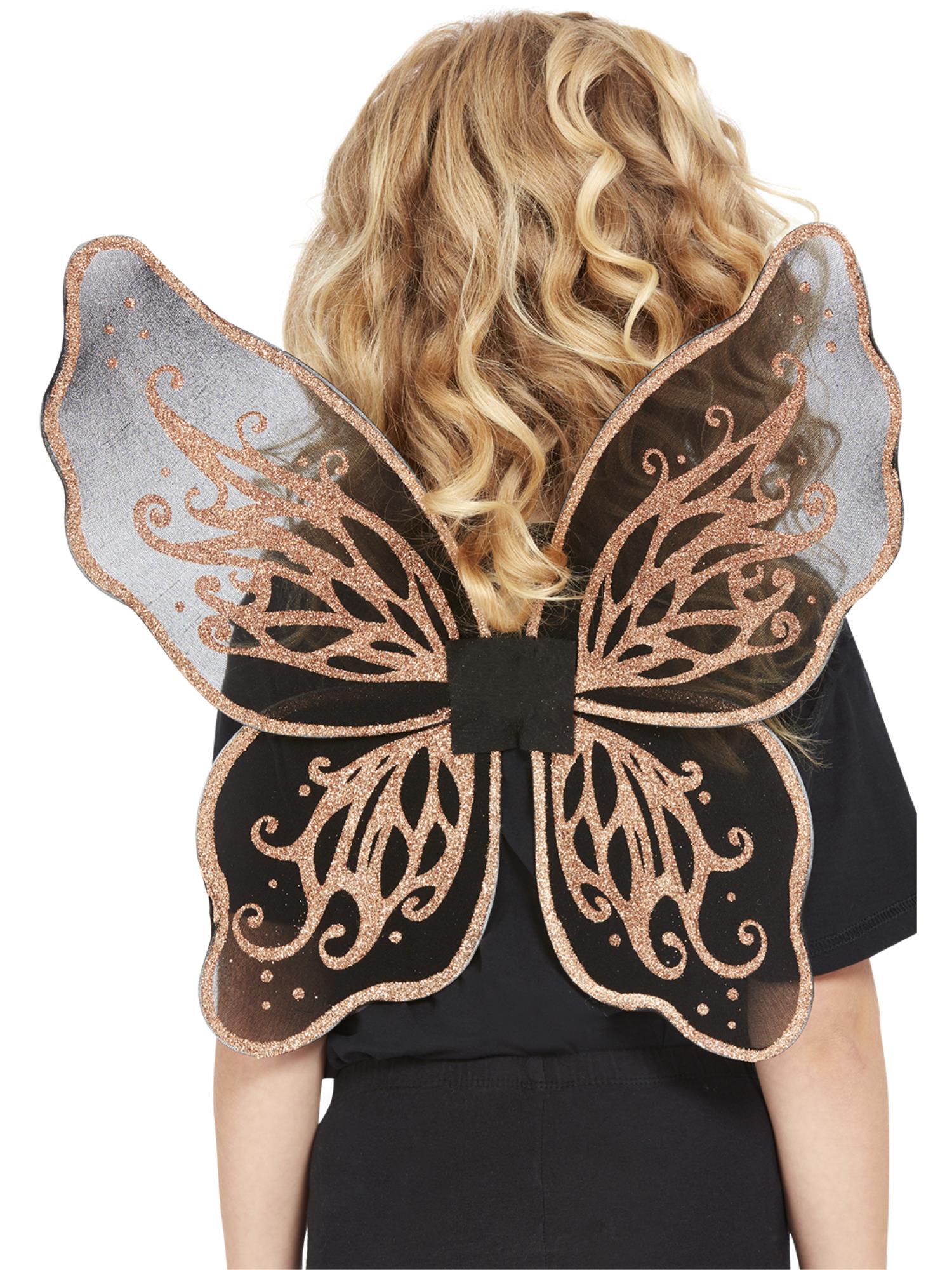 Dark Botanicals Butterfly Wings, 43cm/17in, Gold, 1