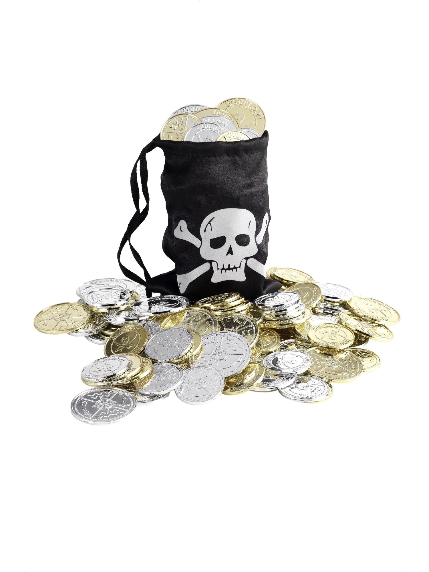 Pirate Coin Bag, Black 1