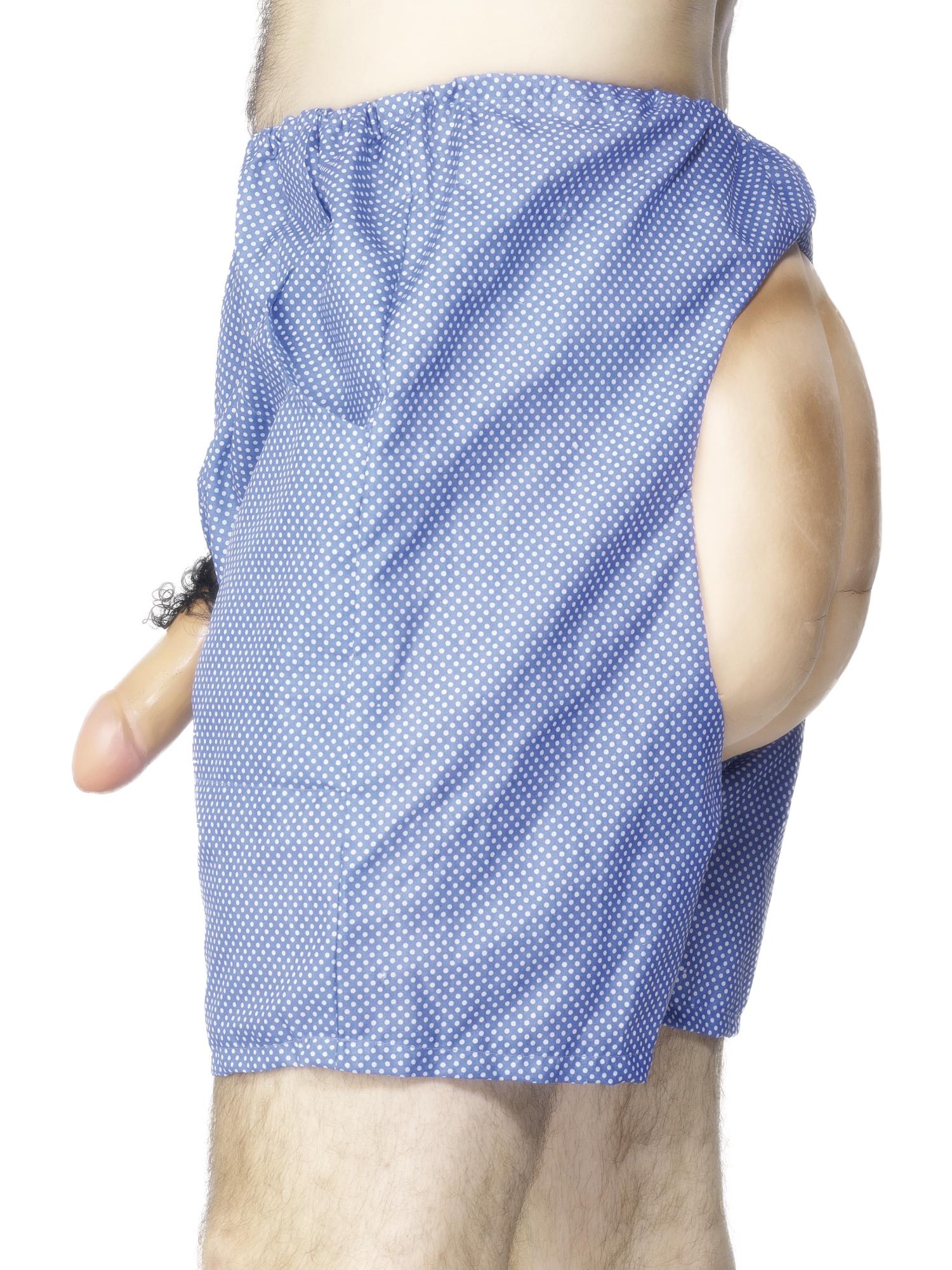 Bum and Willy Shorts, Blue 1