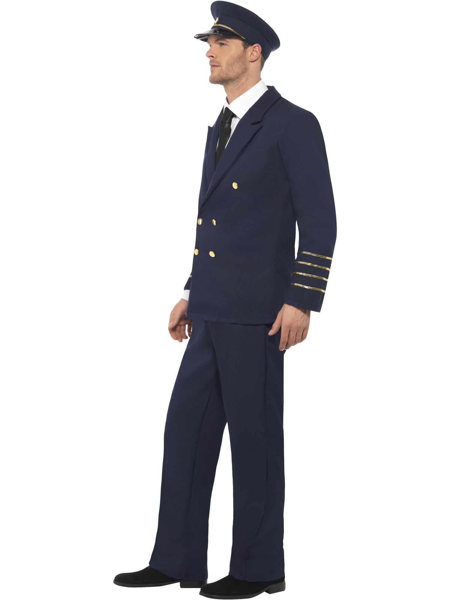 Pilot Costume, Navy Blue 3