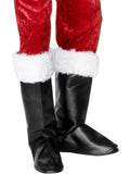Santa Boot Covers, Black 1