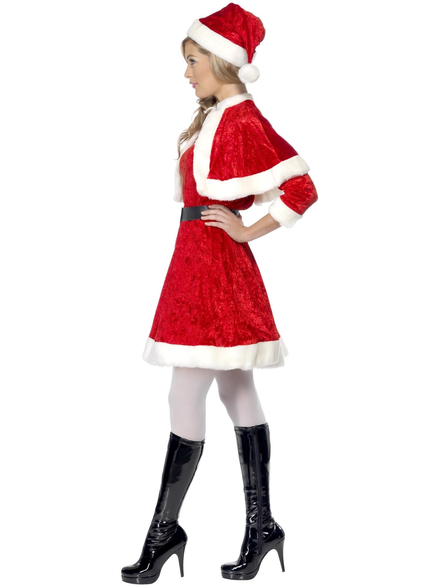 Miss Santa Costume, Red 3