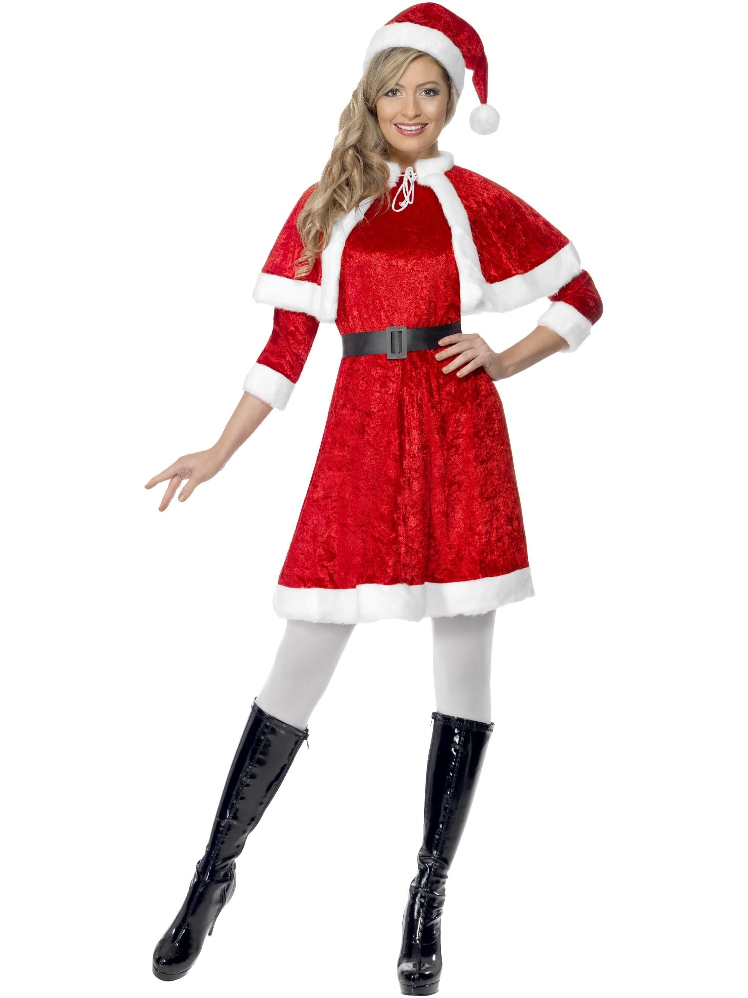 Miss Santa Costume, Red 1