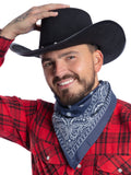 Cowboy Bandana, Blue 1
