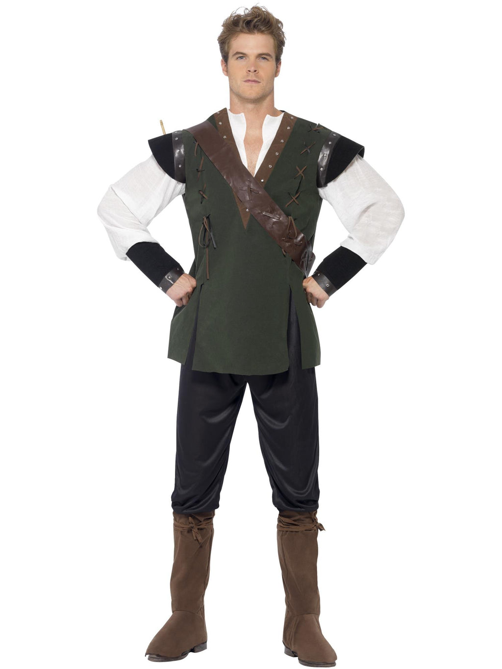 Robin Hood Costume, Green 1