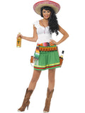 Tequila Shooter Girl Costume, Green 1