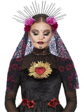 Deluxe Sunburst Day of the Dead Headband 1